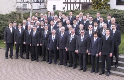 Bild vom Chor im Jubil�umsjahr